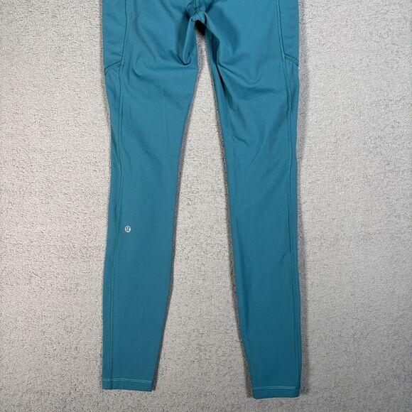Lululemon Speed Up Tight‎ Women’s Size 4 Luxtreme Ice Cave Blue Pockets Yoga - Picture 9 of 11